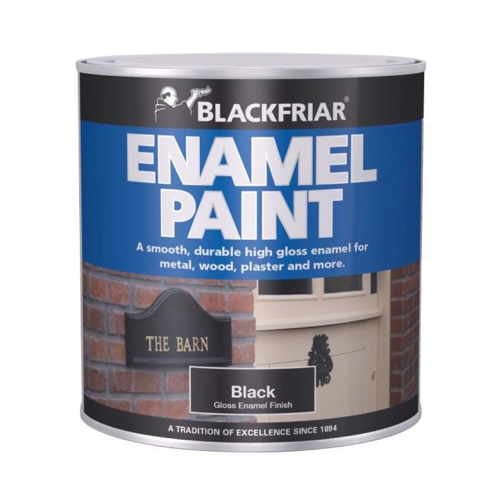 Blackfriar Enamel Paint Black 125ml