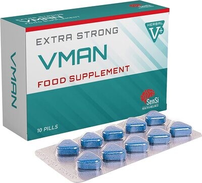 VMAN 100mg | Maximum Duration, Immediate Effect, Without Contraindications, 100% Natural