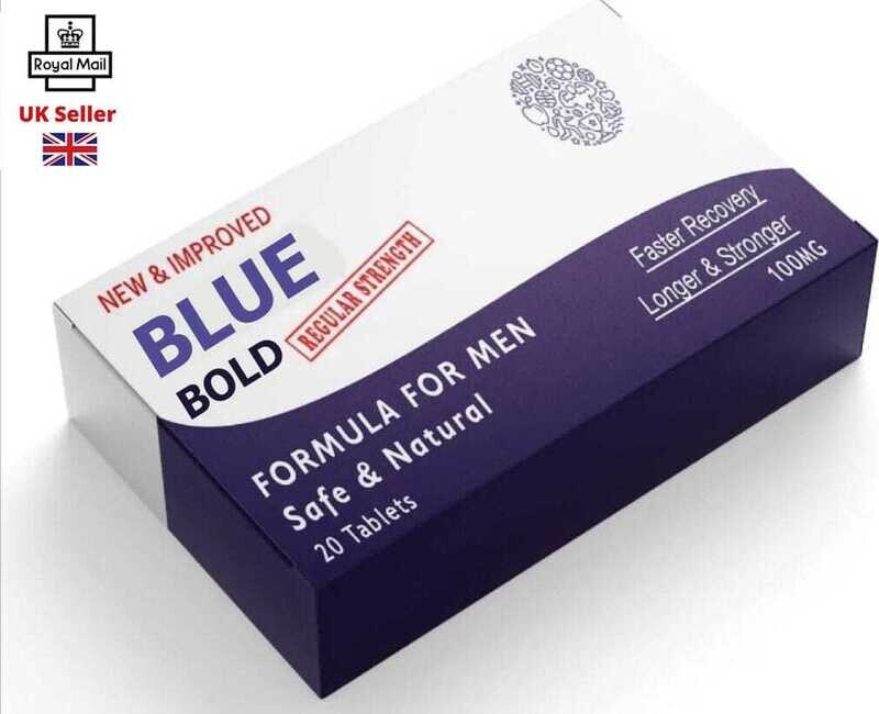 BlueBlue Intense 20 Tablets - Herbal Supplement for Men - Strong Effect - Performance &amp; Enhancement Tablets for Men⭐️⭐️⭐️⭐⭐