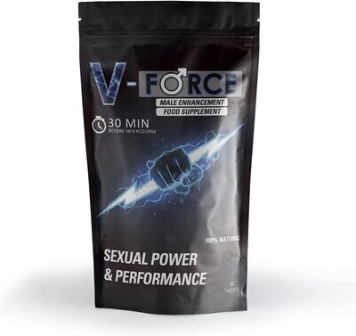 V-Force 100 mg, 30 Herbal Supplement Pills for Men, Performance Enhancing Supplements V-Force 100 mg, 30 Herbal Supplement Pills for Men, Performance Enhancing Supplements
