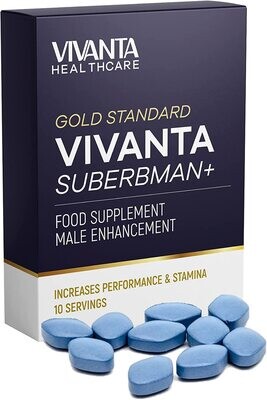 Vivanta SuperbMan | High Dose Natural Blue Pill | Immediate Effect | Long Lasting