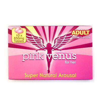 Blue Zeus &amp; Pink Venus Natural Arousal Supplement For Him &amp; Her x 30⭐️⭐️⭐️⭐⭐
