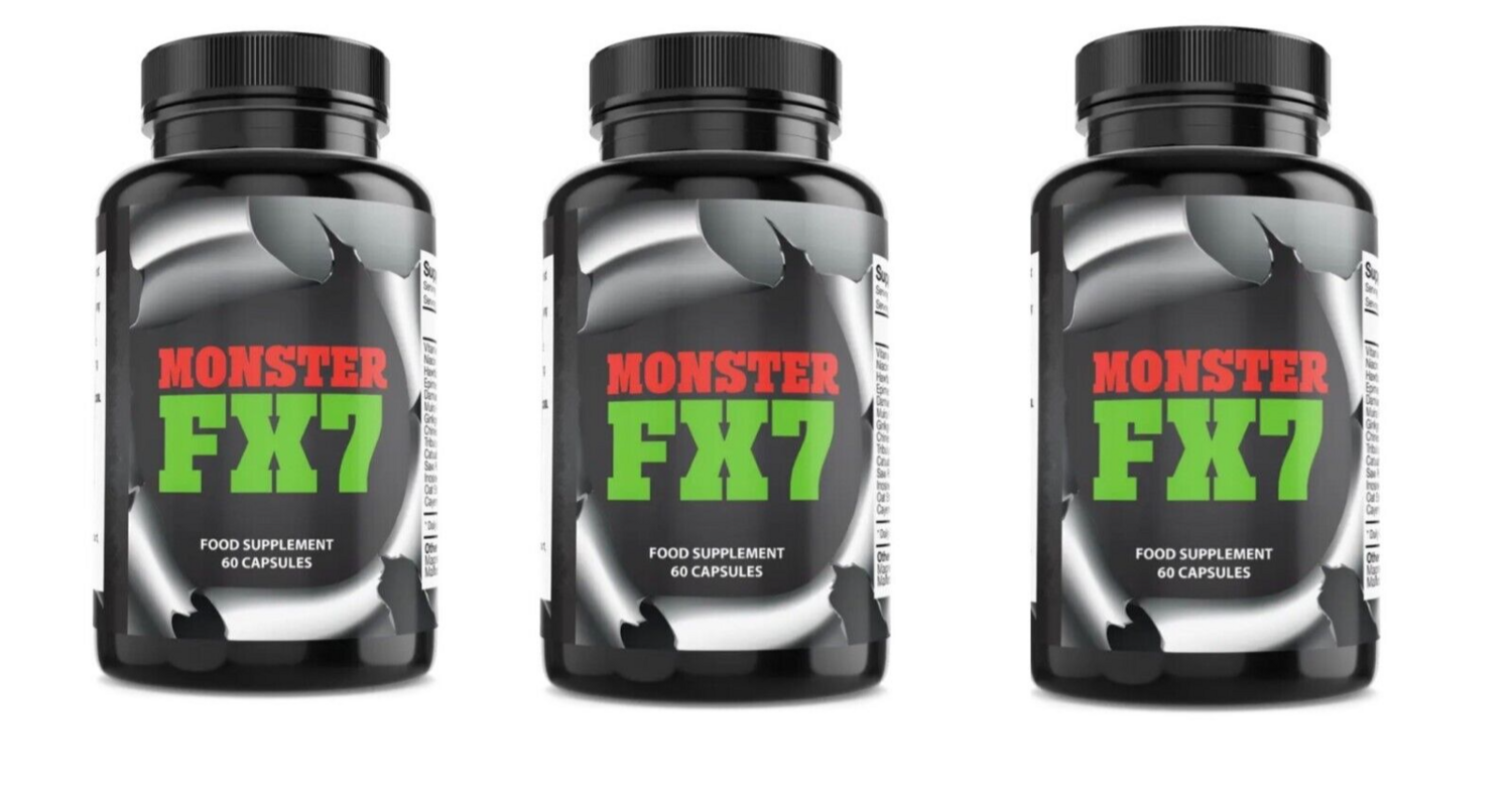 Monster FX7 3X 60 Capsules Male Enhancement Supplement