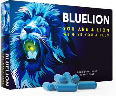 BLUE LION - 20 BLUE PILLS | Supplement For Men&#39;s Strength, Energy, Endurance ⭐️⭐️⭐️⭐⭐