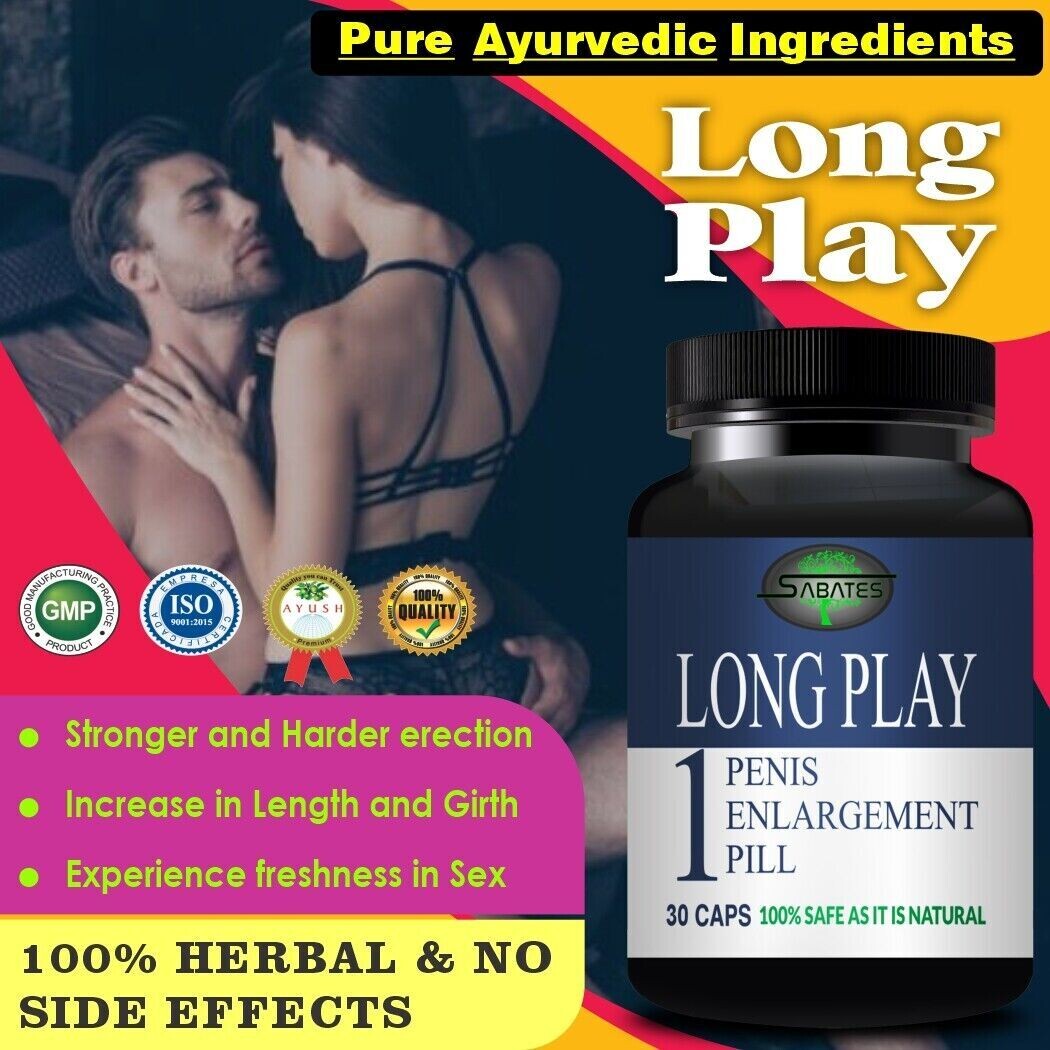 Sabates Long Game Capsule For Long Lasting Male Performance Endurance 30 Capsules