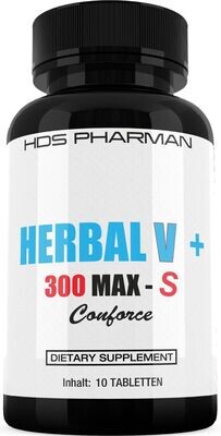 10 x ORIGINAL HERBAL V PLUS RED 300 S Red pills for adult men