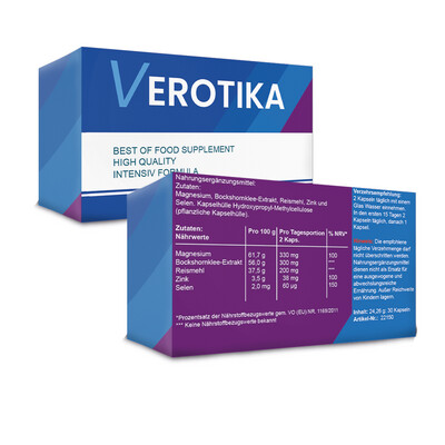 30x VEROTIKA Premium SEX Pills Strong potency for men ERECTION LIPIDO MAN⭐️⭐️⭐️ 30x VEROTIKA Premium SEX Pills Strong potency for men ERECTION LIPIDO MAN⭐️⭐️⭐️