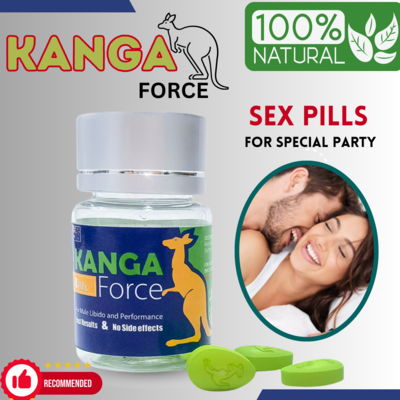 Kanga Penis Enhancement Thicker Longer Size Sex Pills for Men Libido Stamina 30Pills