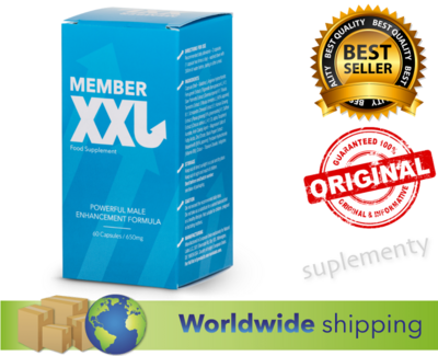 Member XXL Male Enlarger Longer Wider Bigger Enhancement 60 caps Xtrasiz