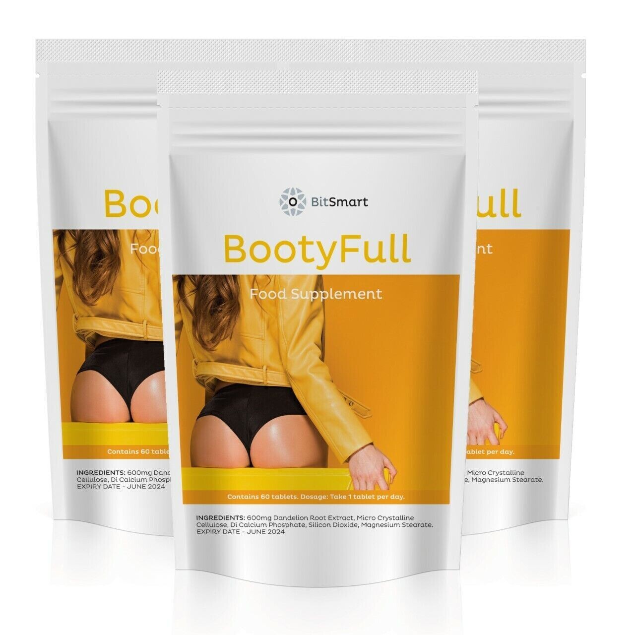 BUM ENLARGEMENT Pills, Butt Enhancer Tablets, Tone &amp; Firm Bum, Bigger Ass BBL