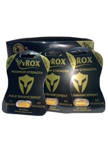 V rox pills male enhancement, men sex pills, strong natural energy booster 10 Pills