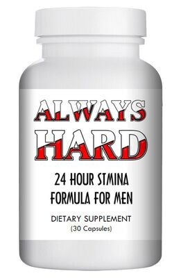 &quot;Always Hard&quot; - Natural Strong Herbal Sex Pills for Men 30 Pills