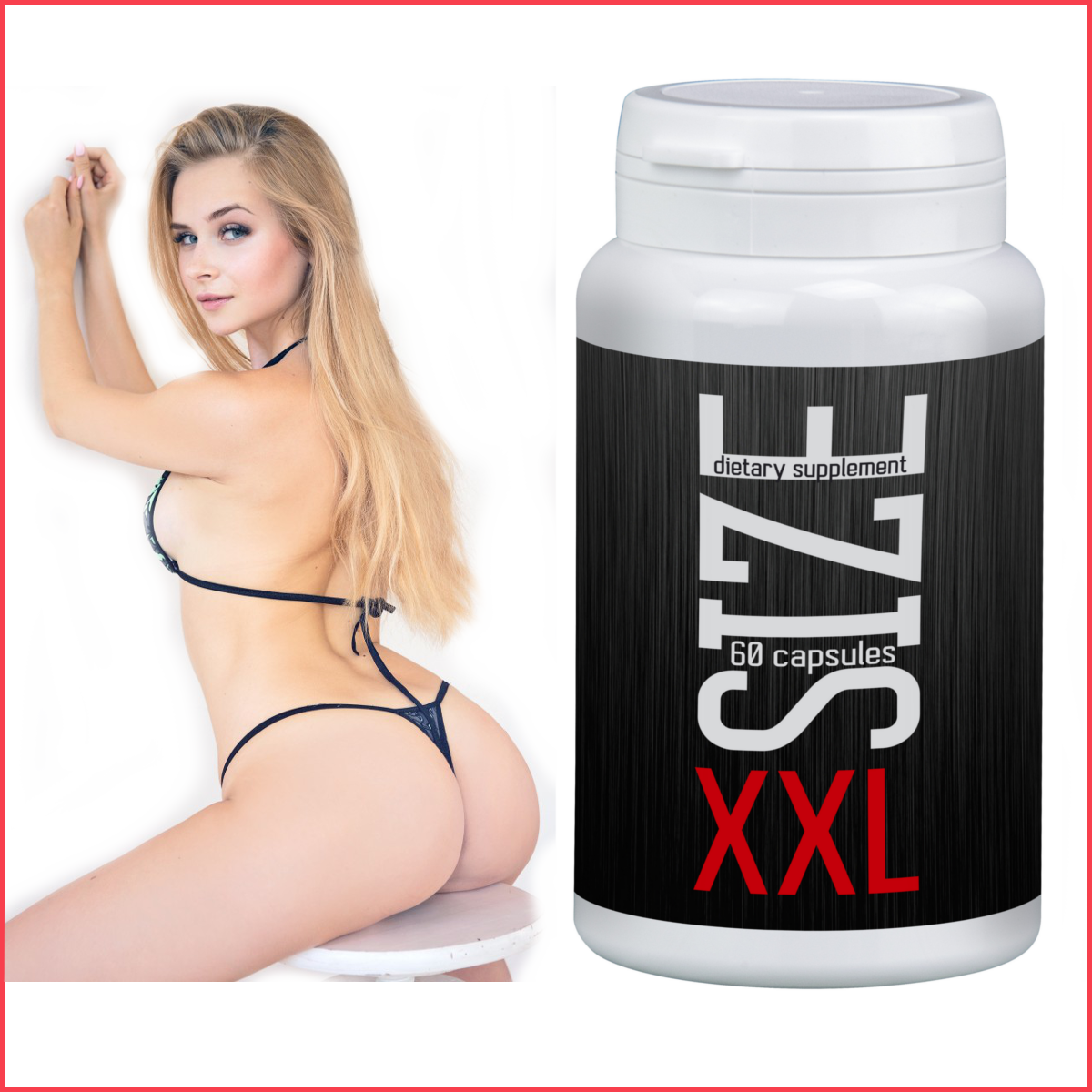 SIZE XXL pills longer thicker penis enlargement Sex Tabs Xtra Size potency