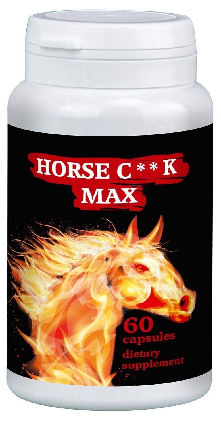 HORSE C*CK MAX Pills Longer Thicker Penis Penis Enlargement Sex Tabs Xtra Size