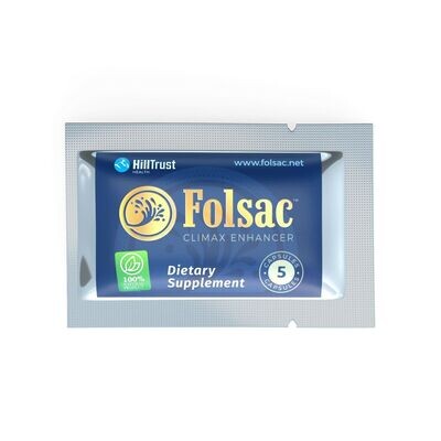 Folsac Climax Enhancer - 10 Pack Count Stripe | Intense Ejaculation Sex Pill