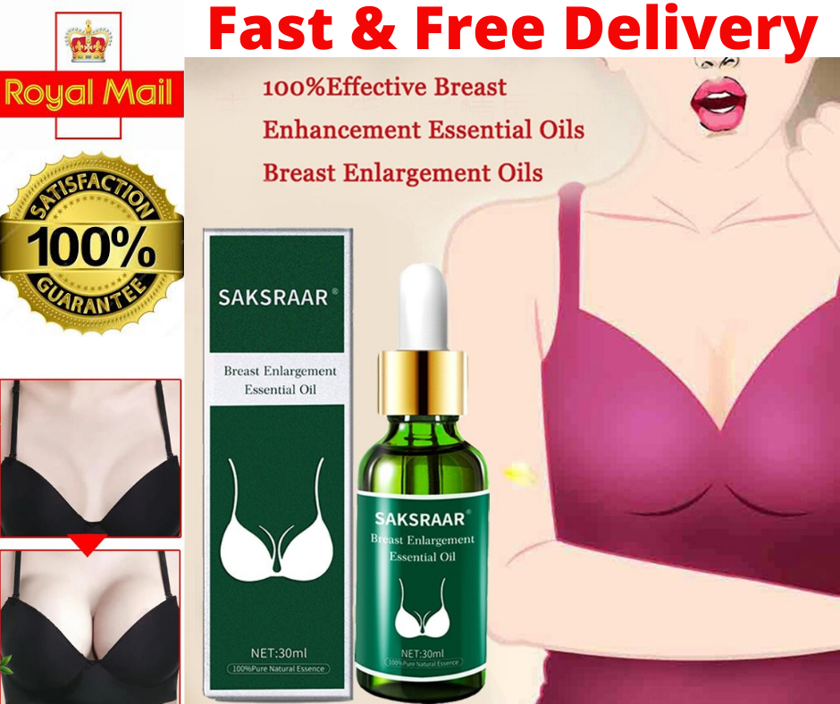 🇬🇧UK Sexy Breast Enlargement Massage Essential Oil Serum Firming Lifting Cream