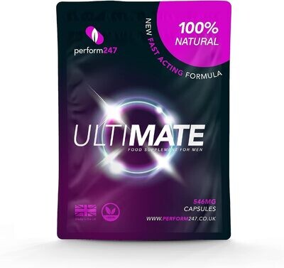 Ultimate (1 x 400mg Capsule) Natural Support for The Modern Man. Ultimate (1 x 400mg Capsule) Natural Support for The Modern Man.