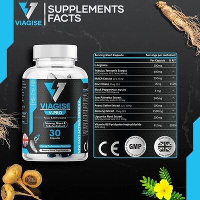 Viagise - High Strength (30) 500mg Capsules