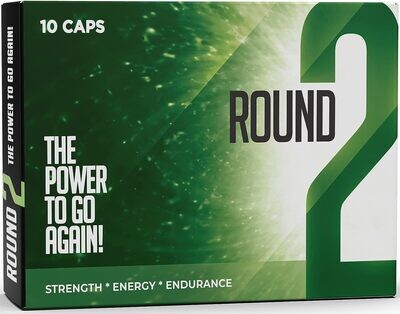 Round 2 - All Natural Energy, Strength &amp; Endurance (10 Caps)