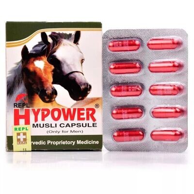 Hypower Musli Capsule Premature Ejaculation LONGER HARD SEX Extra Power 30 Caps