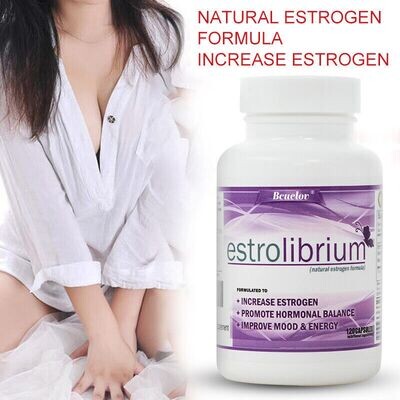 Female estrogen supplement promotes hormonal balance, helps increase sexual 120 CAPS