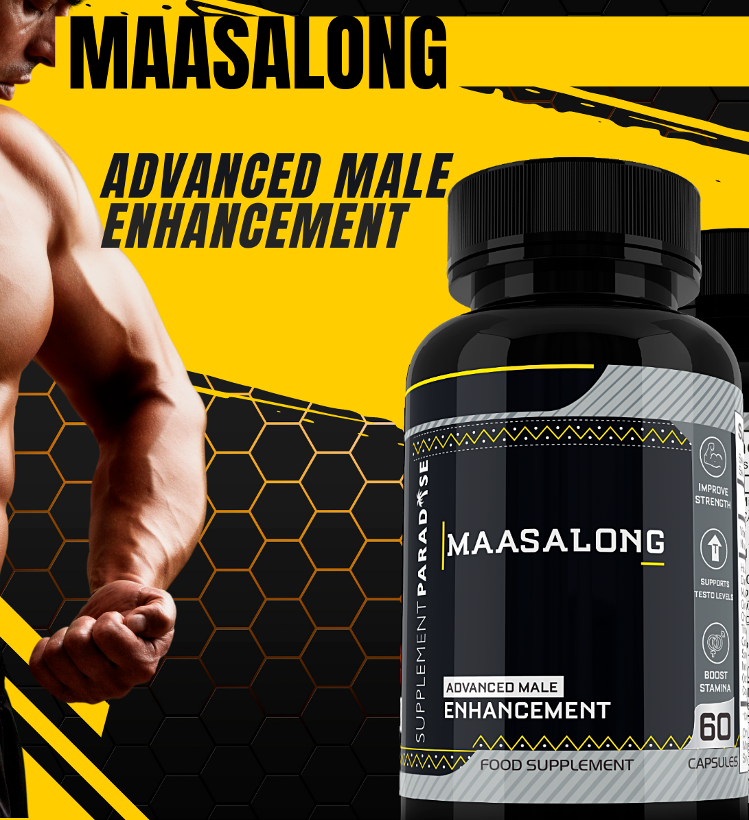 Maasalong Advanced Male Enhancement Made For Men - ( 60 caps) - 1 Month Supply