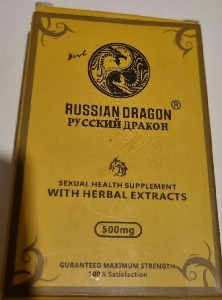 Herbal Supplements Russian Dragon Capsules Pills For Men