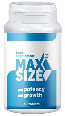 MAX SIZE Pills Longer Thicker Penile Enlargement Sexual Tabs Xtra Size