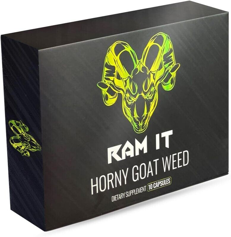 Ram It Horny Goat Weed Capsule for Men - 10 Capsules