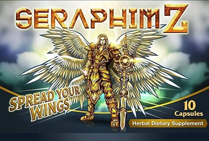 Seraphim Z New Energy, Strength &amp; Endurance Booster by The Makers of Wild Bull