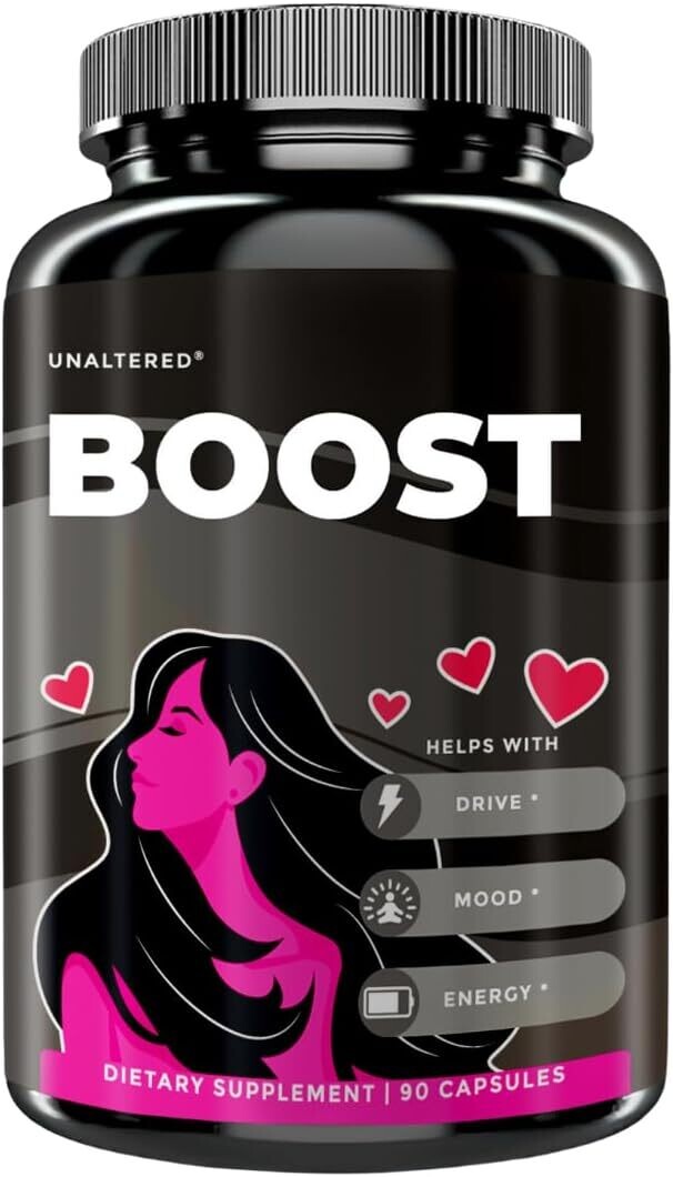 Maca Root + Tribulus Terrestris - Female Drive, Hormone Balance, Mood Support - 90 Vegan Capsules