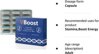 VBoost 720MG - High Strength for Men’s Endurance & Stamina VBoost 720MG - High Strength for Men’s Endurance & Stamina