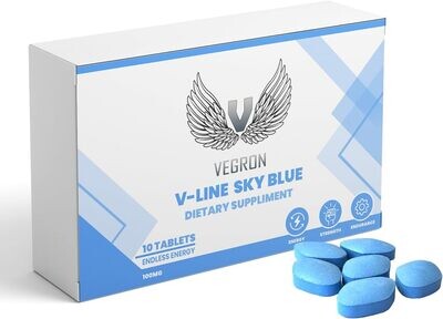 V-Line Sky Blue 10 Tablets. Premium Male Enhancement Support - Boosts Energy, Performance, and Stamina for Men - Safe, Effective, and All-Natural Pills V-Line Sky Blue 10 Tablets. Premium Male Enhancement Support - Boosts Energy, Performance, and Stamina for Men - Safe, Effective, and All-Natural Pills
