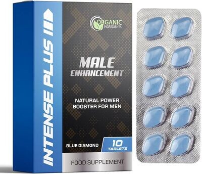 Intense Plus Stronger & Harder Enhanced Strength, Male Enhancing Pill Firmness & High Stamina Tablets Prolonged Performance - Herbal & Food Supplement Intense Plus Stronger & Harder Enhanced Strength, Male Enhancing Pill Firmness & High Stamina Tablets Prolonged Performance - Herbal & Food Supplement