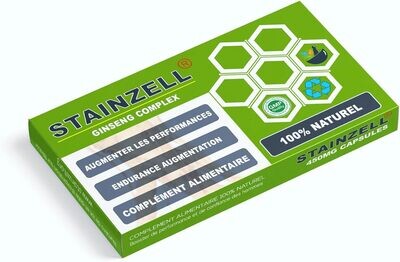 STAINZELL - Food Supplement - Ginseng Complex [Innovative Formula - 10 Capsules]