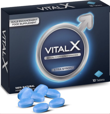 VitalX - 10 Tablets | Power & Performance | Herbal Supplement for Men | 100 Natural VitalX - 10 Tablets | Power & Performance | Herbal Supplement for Men | 100 Natural