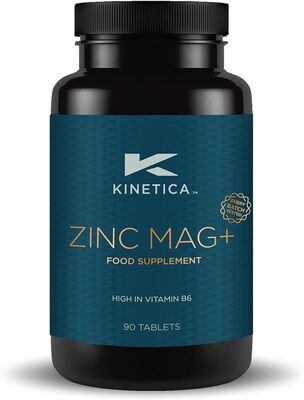 Kinetica Zinc Mg, 90 Capsules, 420 mg Magnesium, 16.5 mg Zinc Vitamins per Serve, 30 Servings. Sleep aid