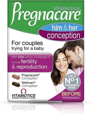 Pregnacare Conception, White, 1 Count (Pack of 1)