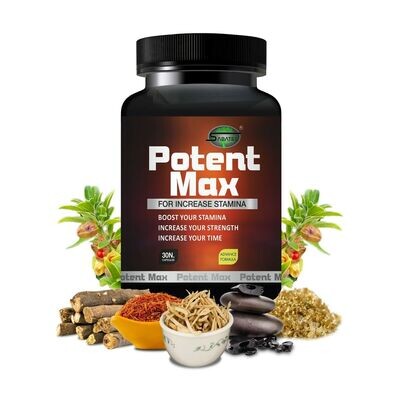 Potent Max 30 Capsule For Male Enhancement Increase Sexual Energy Drive