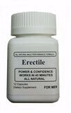 12 x Erectile Herbal Male Performance Formula / Free Shipping UK