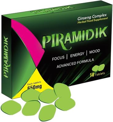 New PIRAMIDIK 10 Pills 650mg - Stronger & Harder Enhanced Strength & Firmness for Men - Designed to Boost High Stamina, Performance & Natural Male Enhancing Food & Herbal Supplement New PIRAMIDIK 10 Pills 650mg - Stronger & Harder Enhanced Strength & Firmness for Men - Designed to Boost High Stamina, Performance & Natural Male Enhancing Food & Herbal Supplement