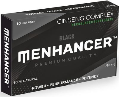 MENHANCER - Enhance Your Performance - Extra Strength Performance Enhancing Pills, Stamina Endurance Booster Black Supplement Pills for Men - 10 Ginseng Capsules MENHANCER - Enhance Your Performance - Extra Strength Performance Enhancing Pills, Stamina Endurance Booster Black Supplement Pills for Men - 10 Ginseng Capsules