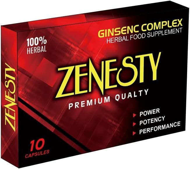 ZENESTY® - Enhance Your Performance - Extra Strength Performance Enhancing Pills, Stamina Endurance Booster Gold Supplement Pills for Men - 10 Ginseng Capsule