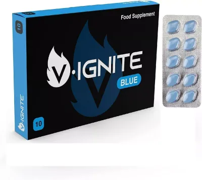 50 x 100mg V IGNITE BLUE For Men