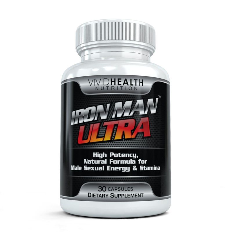 Iron Man Ultra: The Ultimate Male Enhancement Pills for Rock-Hard Results, 30ct