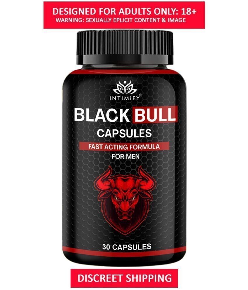 Intimify Black Bull Capsules for Penis ayurvedic sexual stamina supplements Caps