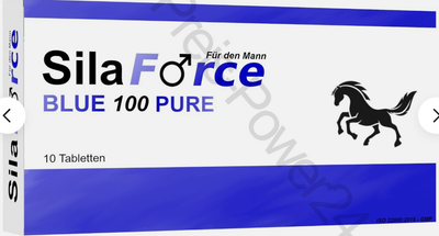 ⭐⭐⭐⭐⭐ SILAFORCE - FOR MEN ~ 10 TABLETS - BLUE HERBAL 100 B ⭐⭐⭐⭐⭐