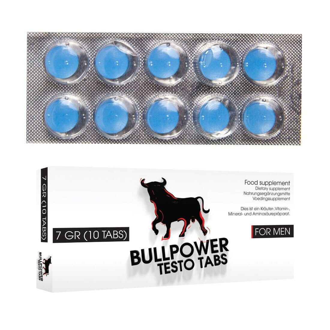 10x Blue Pills ⭐ for adult men 🔥 natural &quot;P26