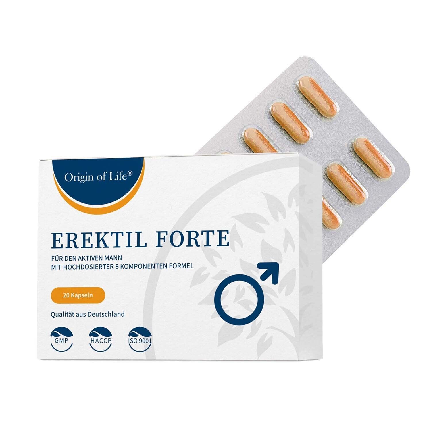 🔥 NEW EREKTIL FORTE 🔥 natural sexual enhancer FOR REAL MEN - High dosage
Natural potency capsules 20 pcs. high dose