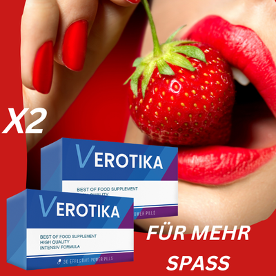 2x30 VEROTIKA EXTRA STRONG POTENCY SEX &amp; LUST PILLS FOR MEN FROM GERMANY